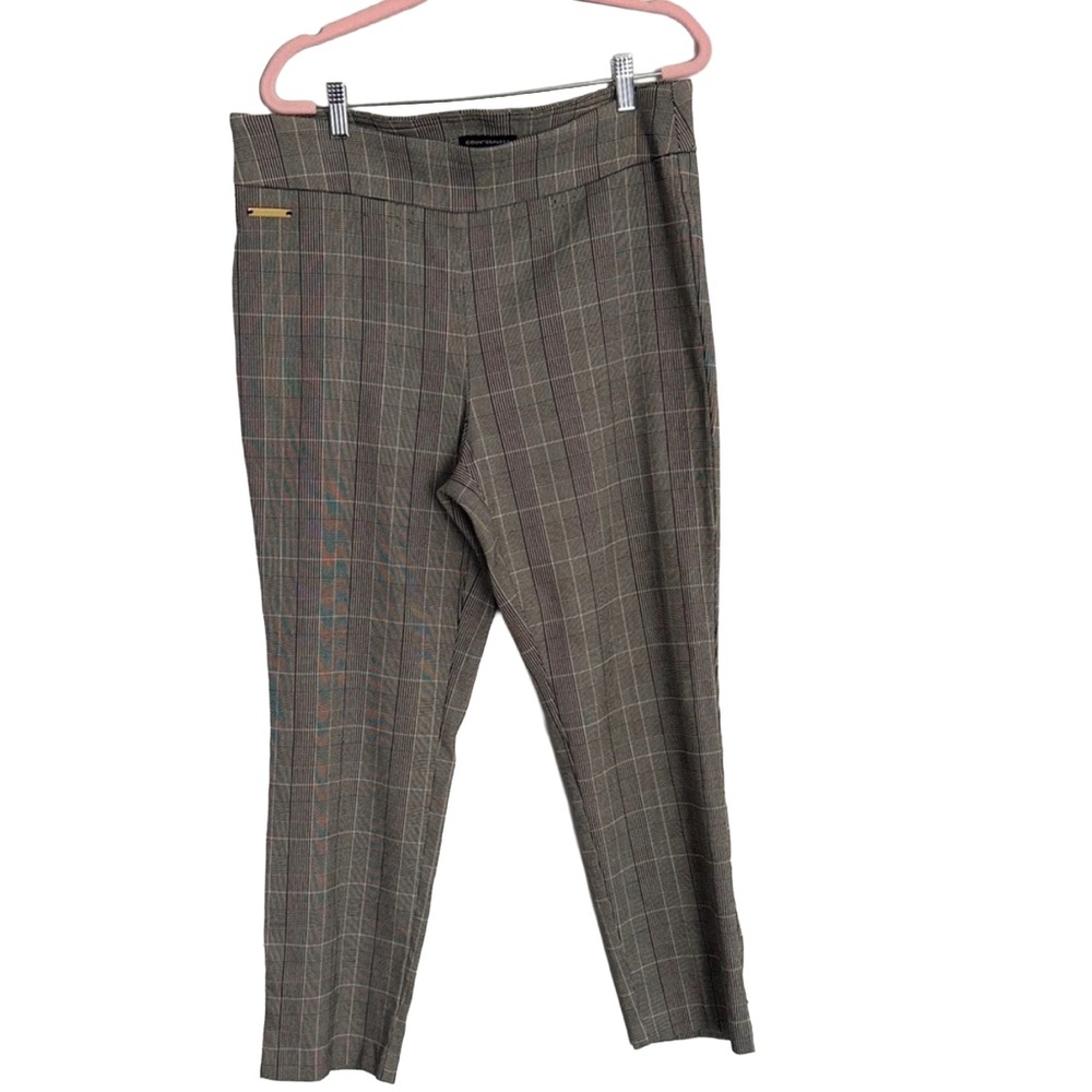 Counterparts Gray Plaid Dress Pants Size 16